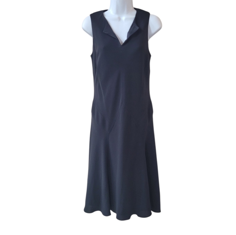LAUREN RALPH LAUREN Black Sleeveless Dress Size 6